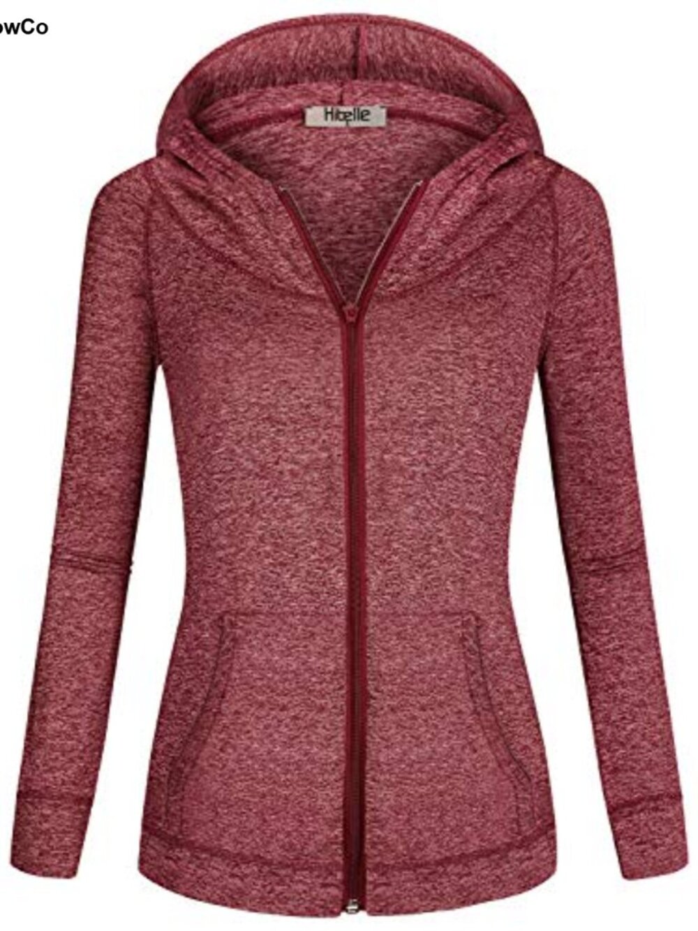 Fleece Lined Full Zip Hoodie Sweatshirt with Pockets Loose Fit Activewear